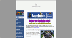 Desktop Screenshot of designercanineregistry.com